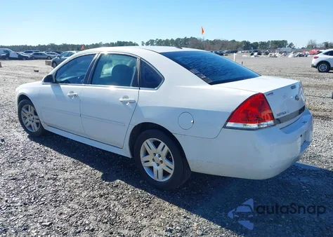 2011 Chevrolet Impala Lt z USA, uszkodzony, nr VIN 2G1WG5EK5B1324557
